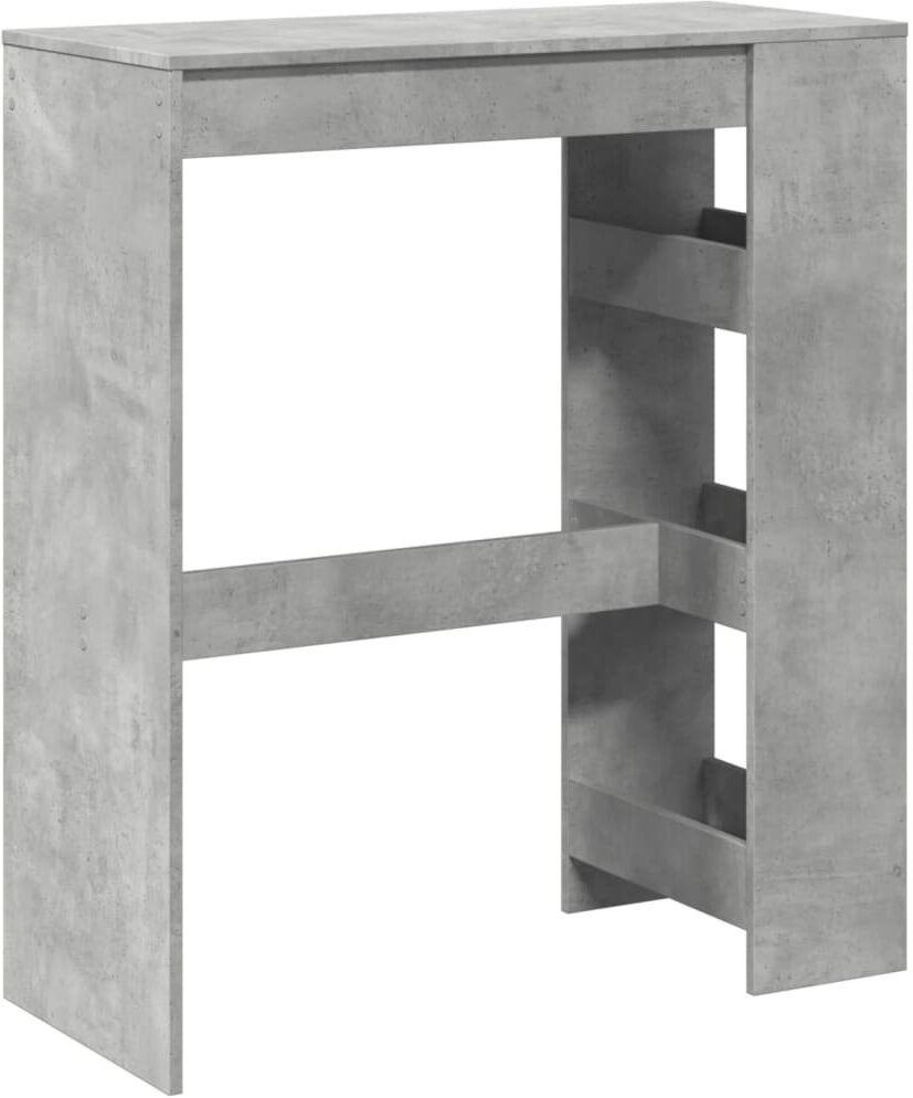DEvidaxl 34-9 Rectangular Dining Table Concrete grey