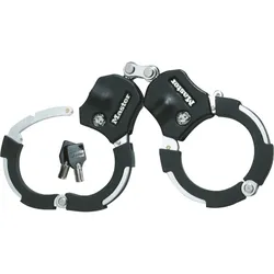 Handschellenschloss Street Cuff 8200 Schwarz Weite Bügel: 76 mm Schlüssel