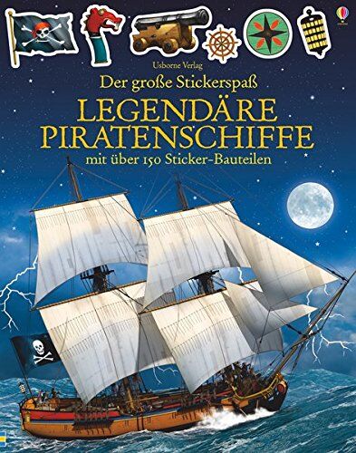 Simon Tudhope - Der große Stickerspaß: Legendäre Piratenschiffe - Preis vom 11.10.2026 15:43:13 h