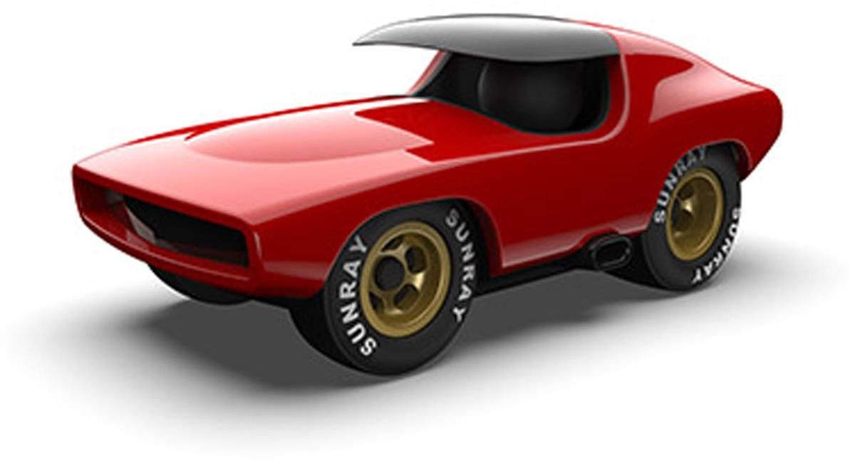 Playforever Auto Leadbelly Vincent Design speelauto - Rood