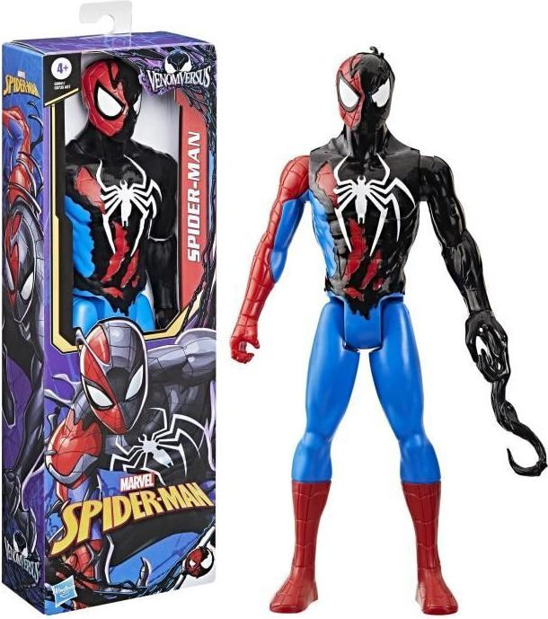 Hasbro Marvel Spider-Man Venom Versus Titan Hero Series superheld figuur, 30 cm