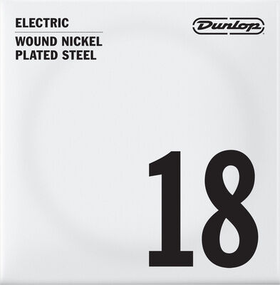 Dunlop Nickel Wound Single Str 018w
