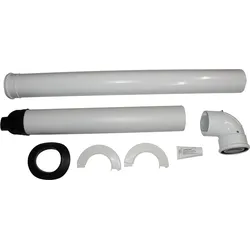 Anschluss-Set DN80/125 - C13x L:880mm, raumluftunabhängig, aus PP