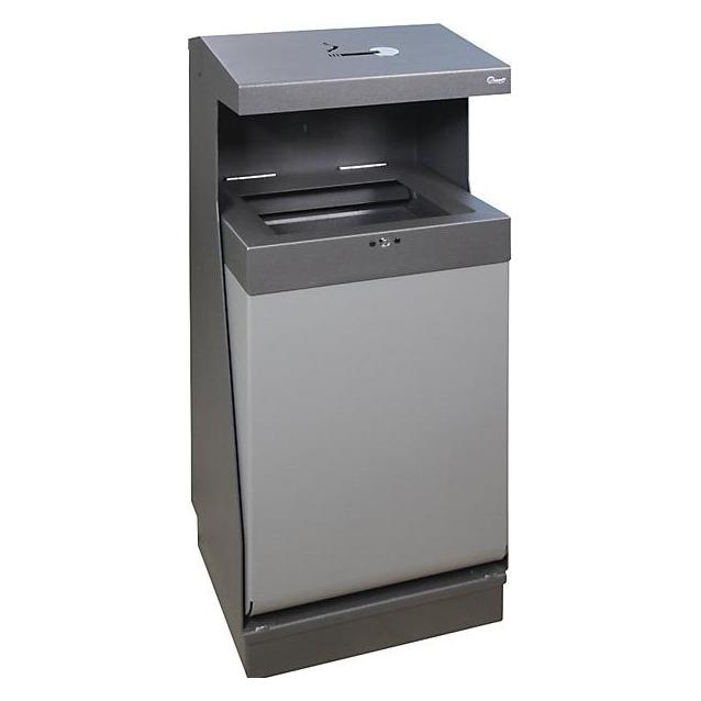 kaiserkraft Abfallsammler mit Ascher (75 l) (58138663)