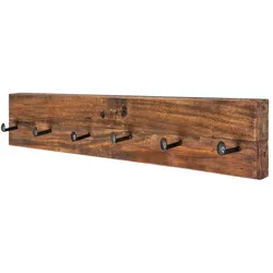 Invicta Interior Wandgarderobe Hemingway Recyclingholz, 90 x 7 x 15 cm