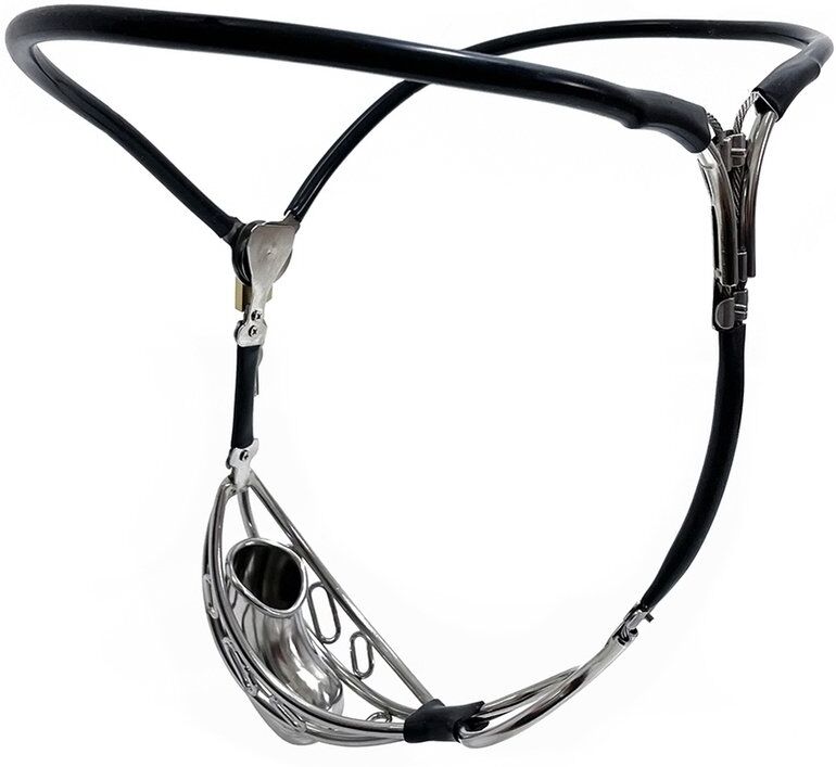 CockLock Cage de chasteté Métal Halfy 10 x 3.2cm