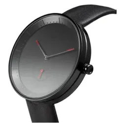 DOMENI - SIGNATURE SERIES - schwarz leder / 40 MM