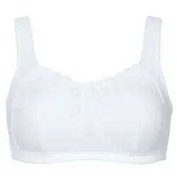 Damella BH Classic Full Support Soft Bra Weiß C 75 Damen