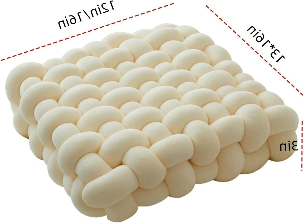 Groen Knoop balkussen - Decoratief handgemaakt kussen - 40,6 cm (16 inch)