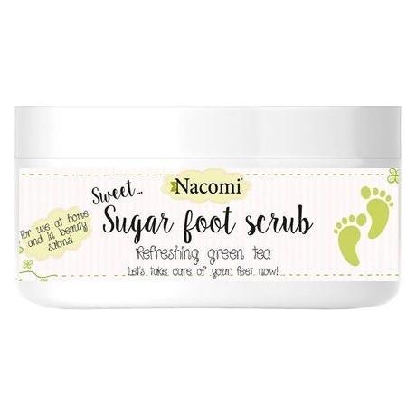 Nacomi Sugar Foot Scrub Natural Sugar Peeling Is Green Tea 125G (125 g) (5901878689869)