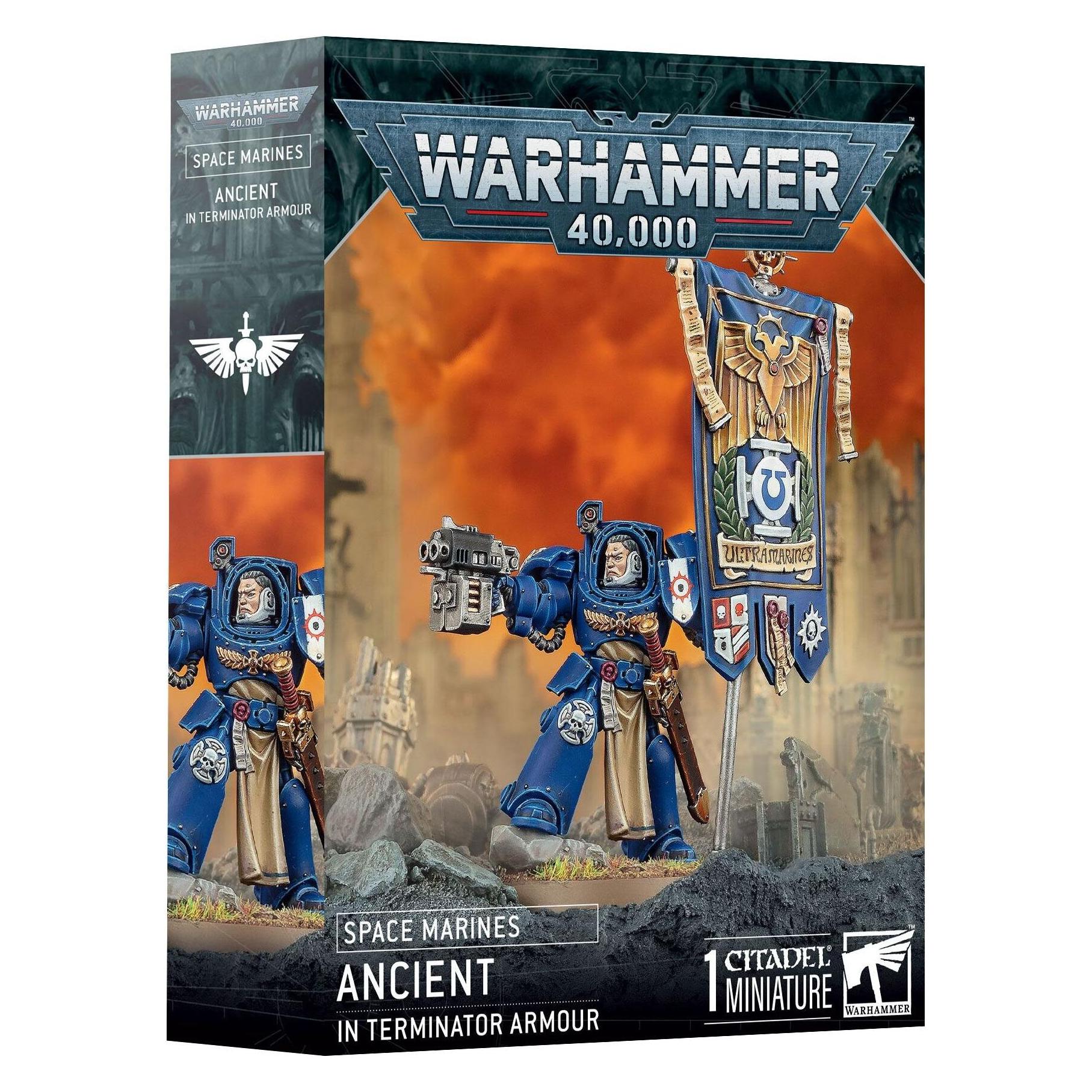 Games Workshop Warhammer 40k - Space Marine Doyen en Armure Terminator (Kunststoff) (48-104)