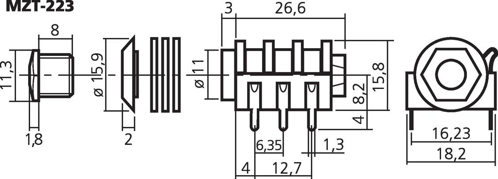 MONACOR MZT-223