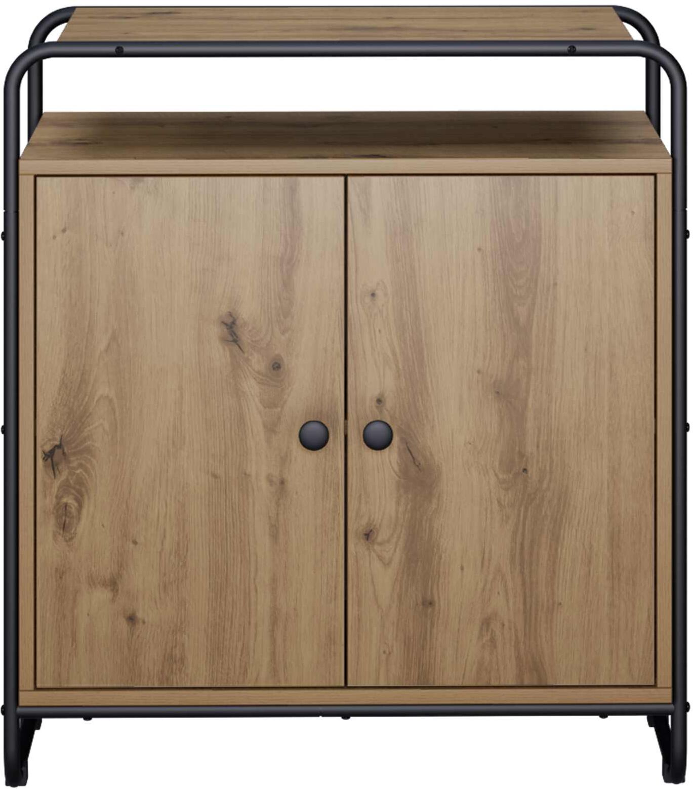 vidaXL Buffet Chêne artisanal 68 x 35 x 75 cm Bois d'ingénierie