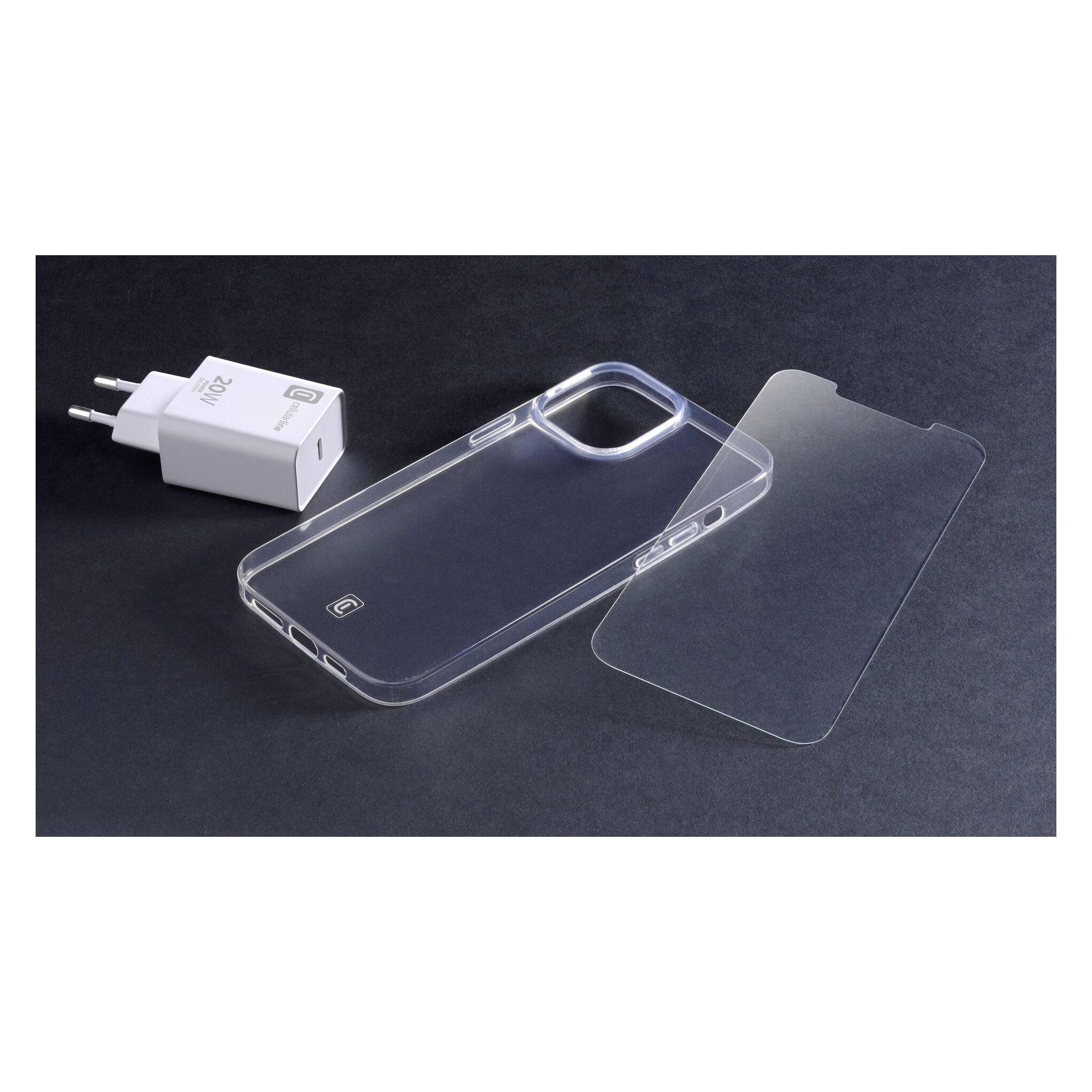 Cellularline Charger and Protect Kit (Apple iPhone 12 mini) (STARTKITIPH12)