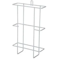 Hygienebeutelspender racon® Drahtgitter, Metall, weiß #123779