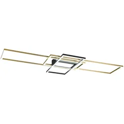 Trio Leuchten LED-Deckenleuchte IRVINE - B/H/T ca. 105.00x6.50x42.00