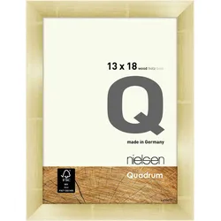 Nielsen Holz-Bilderrahmen Quadrum  Gold / 13 x 18