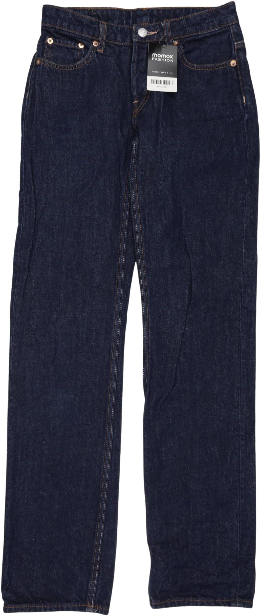 Weekday Damen Jeans, Marineblau, Gr. W25, Baumwolle - Second Hand