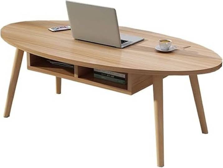 Couchtisch mit 2 Schubladen, kompakter/Kleiner/hoher Beistelltisch für Pflanzen Nacht-/Konsolen-/Lampen-/Telefon-Satztische aus Holz (Farbe: A, Größe: 100 x 50 cm)
