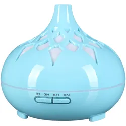 Sixtol, Aroma Diffuser, Aroma Diffusor Palm blau glänzend 500ml (500 ml)