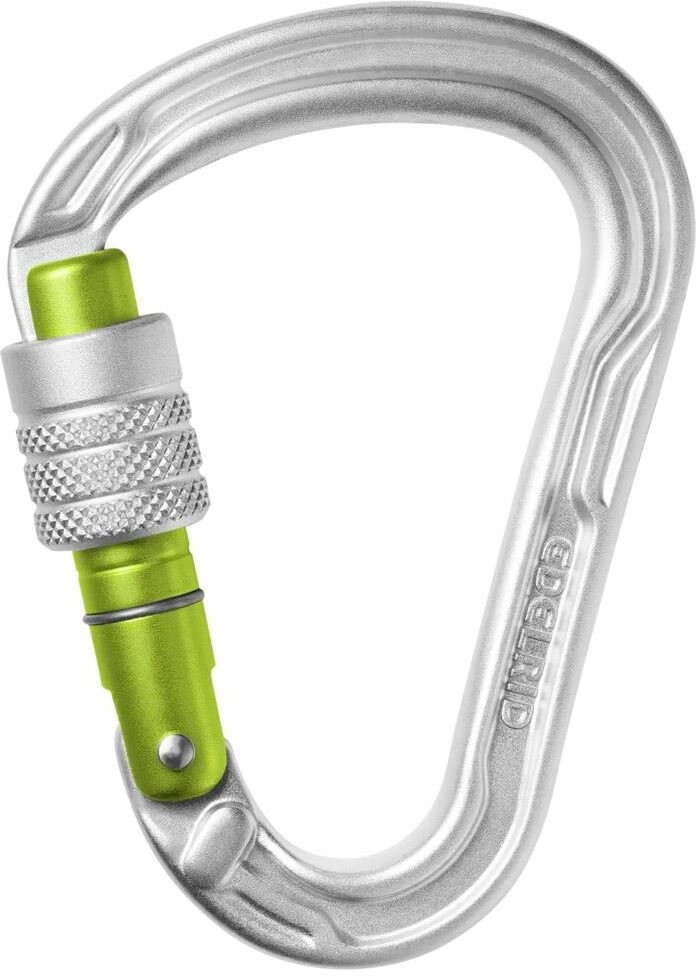 Edelrid  - Hms Strike Screw Silver - Mousqueton