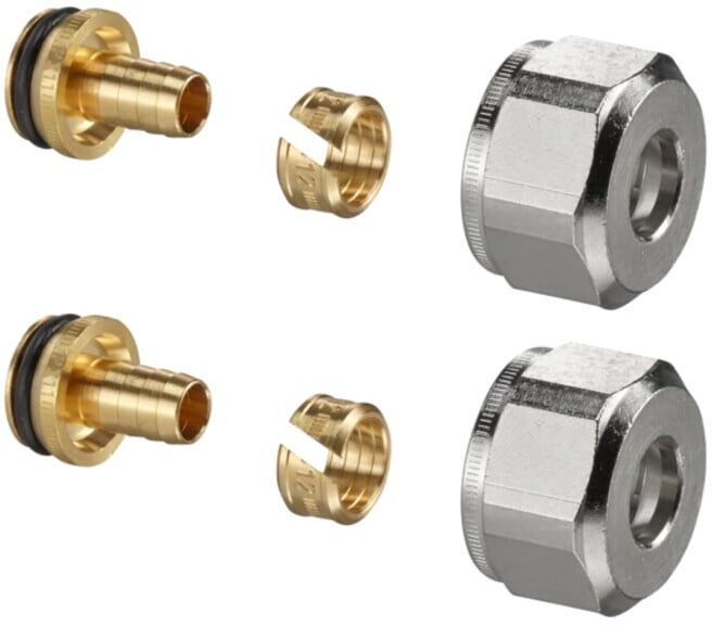 Raccords à compression OV 14x2mm, 2 groupes, pour tubes KS Multiflex ; Oventrop (1016873)