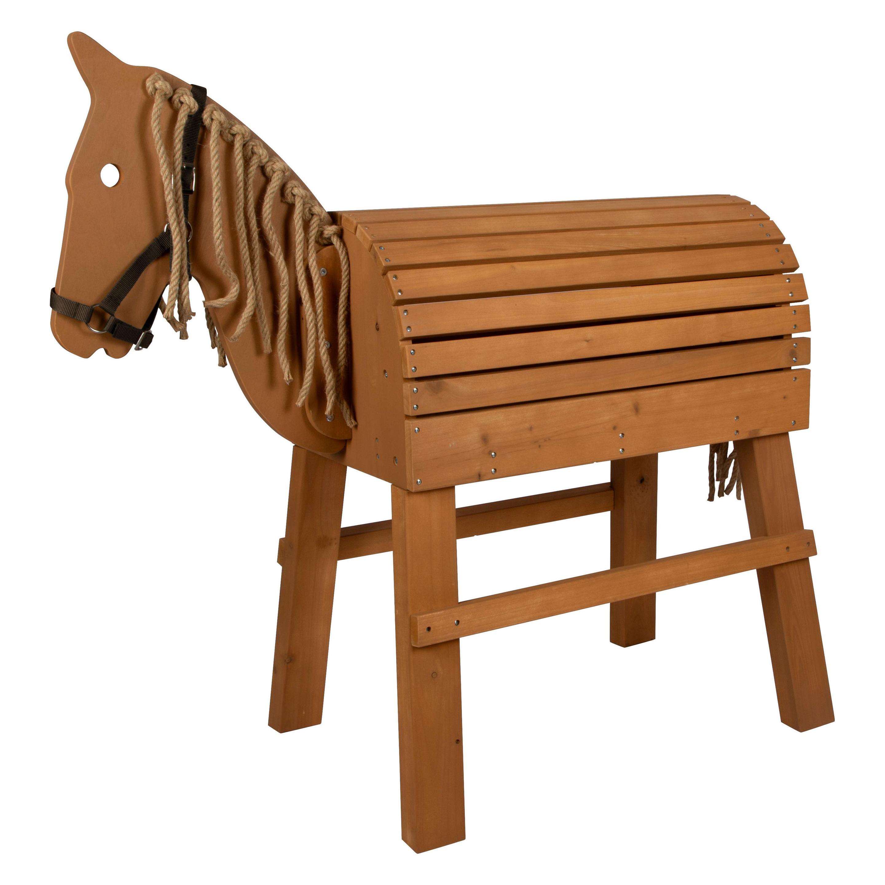 small foot Holzpferd (12666)