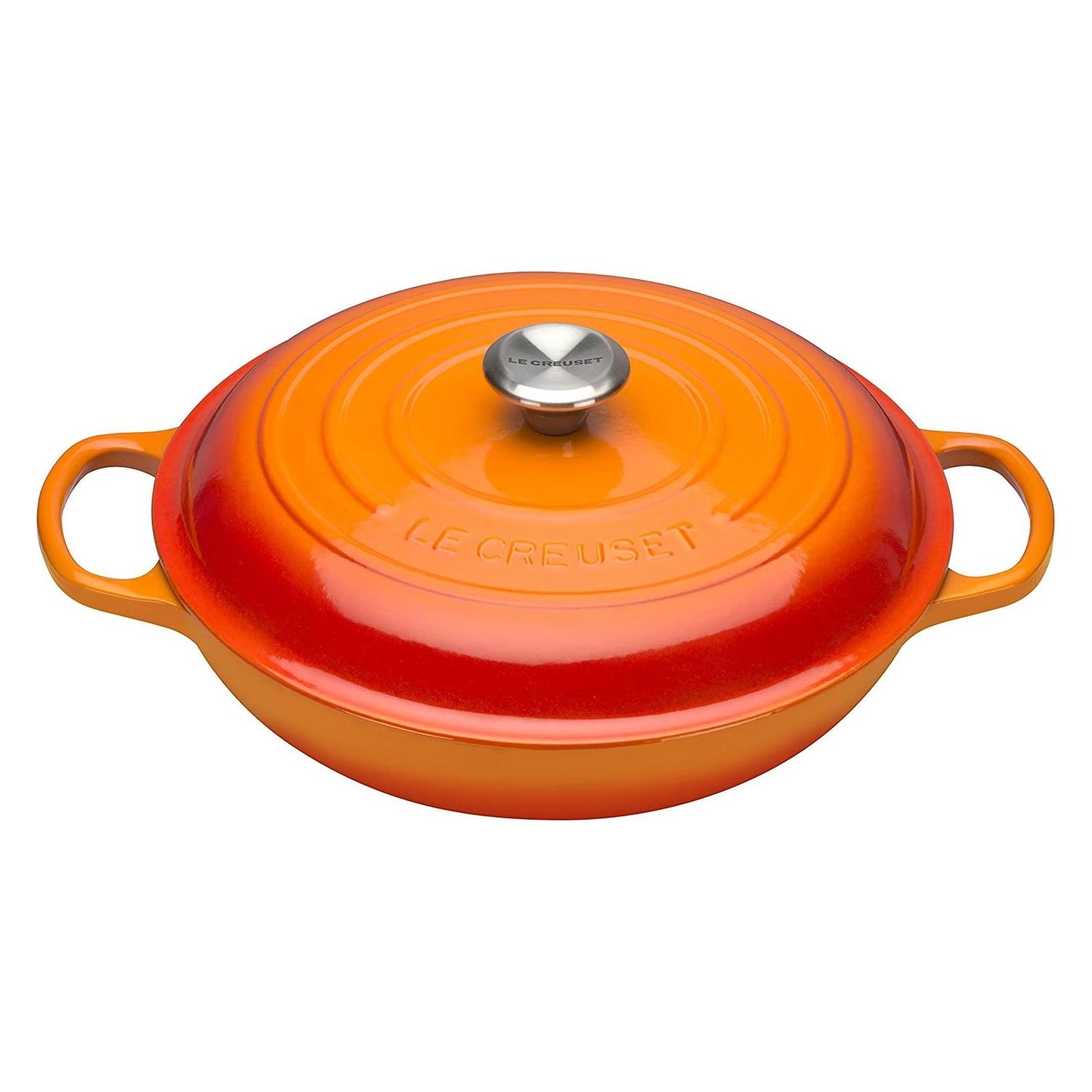 Le Creuset Gusseisen Gourmet Profitopf 26 cm (Bräter + Schmortopf, Gusseisen, 26 x 8.40 cm) (21180260902430)