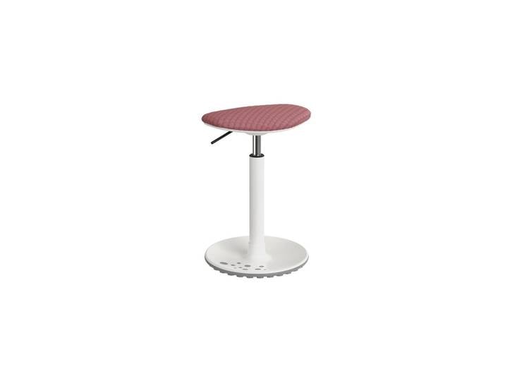 Paidi Hocker, Rosa, Weiß, Kunststoff, Füllung: Schaumstoff, oval, 38x52-76.5x27.5 cm, Blauer Engel, Goldenes M, Stoffauswahl, Wohnzimmer, Hocker, Sitzhocker