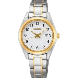 Seiko Saphirglas Bicolor Damenuhr SUR466P1