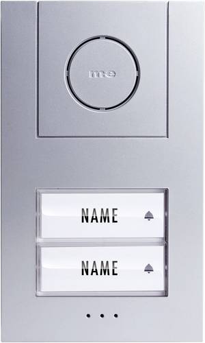 M-e modern-electronics Türsprechanlage Kabelgebunden Außeneinheit 41005 2 Familienhaus