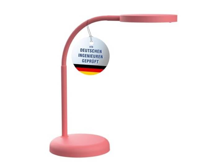 MAUL LED Tischlampe pink MAULjoy Touch of Rose warmweiß fürs Büro