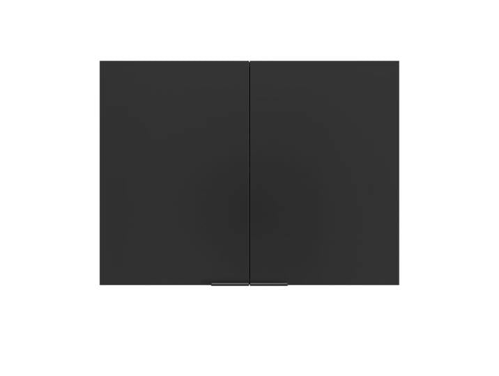 Haut 80 cm 2 portes EDEN chêne - gris