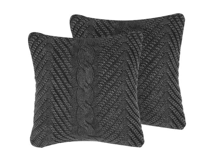 DEKOKISSEN 2er-Set Dunkelblau 45/45 cm Konni