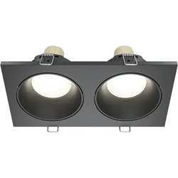 Deckenleuchte Zoom Schwarz max. 50 Watt Deckenlampe