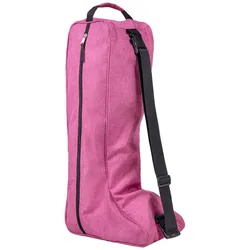 Qhp Stiefeltasche Reiten, Packsack, Pink