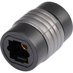 Hicon POF-709 Toslink Audio Adapter [1x Toslink-Buchse (ODT) - 1x Toslink-Buchse (ODT)] 0.00 m Schwarz