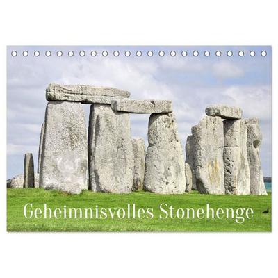 Geheimnisvolles Stonehenge (Tischkalender 2027 DIN A5 quer), CALVENDO Monatskalender
