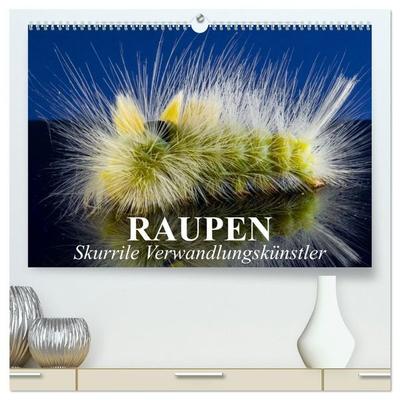 Raupen - Skurrile Verwandlungskünstler (hochwertiger Premium Wandkalender 2027 DIN A2 quer), Kunstdruck in Hochglanz