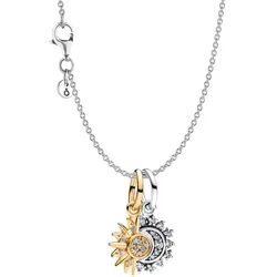Pandora 68595 Damen-Collier Silber Sonne und Mond Set