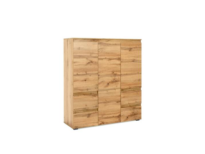 Highboard Image 53A 116x131x40 cm Honigeiche-Dekor