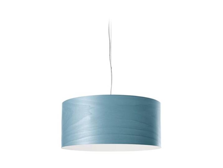 LZF Pendelleuchte Gea - Sea Blue (Meerblau) , Small Natur, Skand