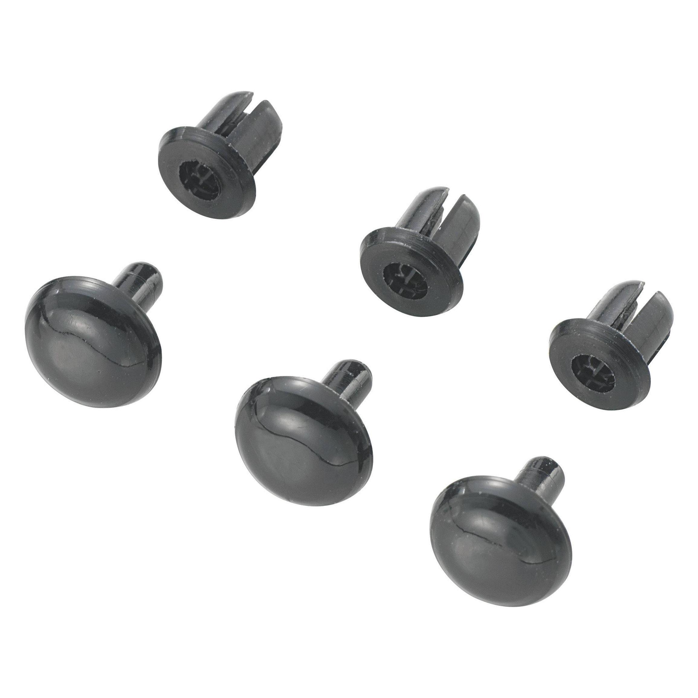 Tru Components TC-SRR-450K203 Spreizniete Loch-Ø 4mm Schwarz 1000St. (TC-10820820)