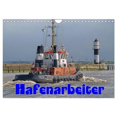 Hafenarbeiter (Wandkalender 2026 DIN A4 quer), CALVENDO Monatskalender