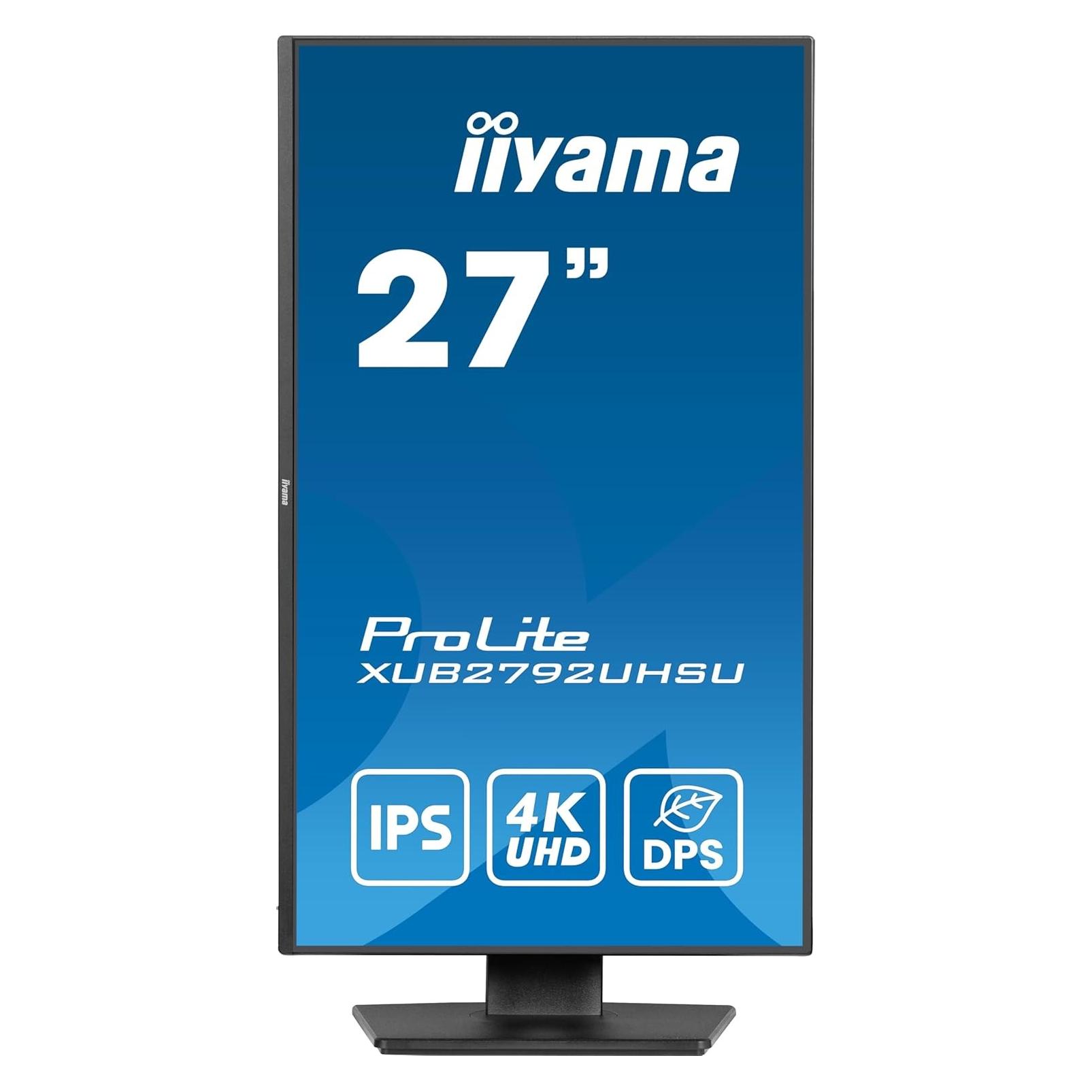 iiyama ProLite XUB2792UHSU-B6 (3840 x 2160 Pixel, 27") (XUB2792UHSU-B6)