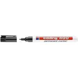 Permanentmarker 400 Edding Strichbreite 1 mm, rundspitze, schwarz