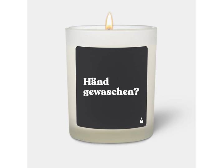 Duftkerze Flowery Händ gewaschen?