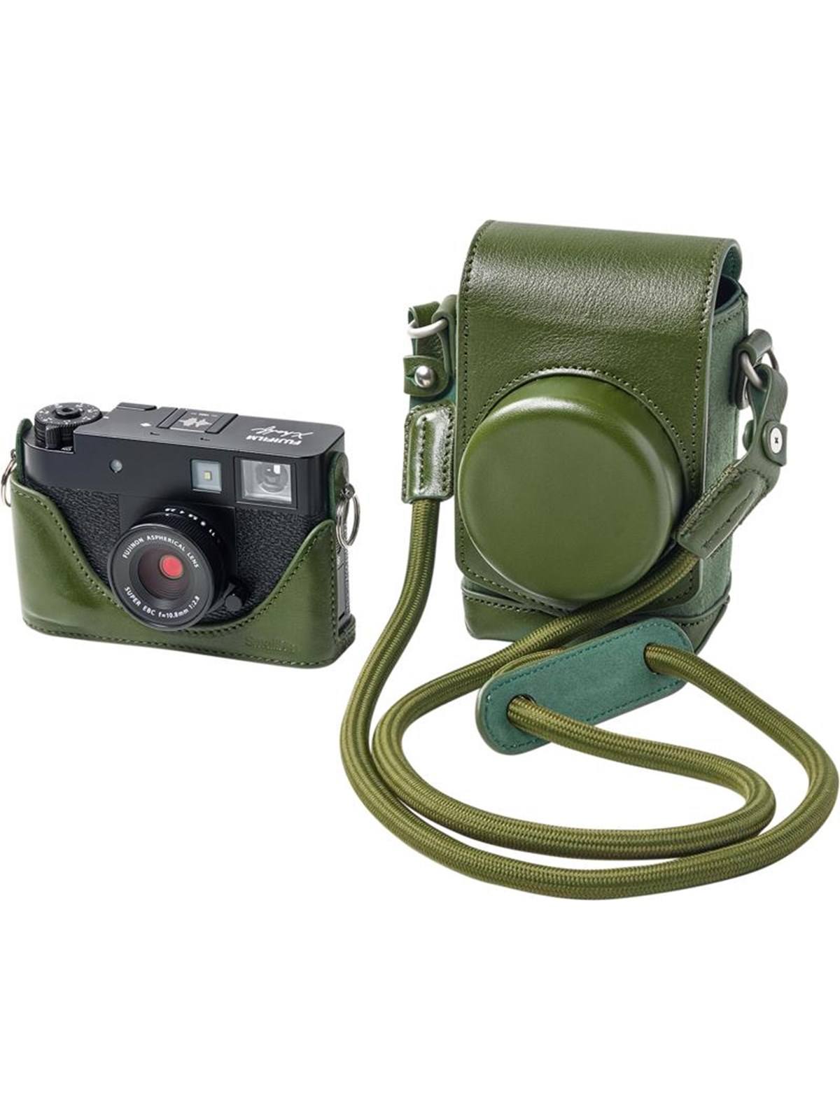 SmallRig 5220 Leather Case Kit for FUJIFILM X half Green