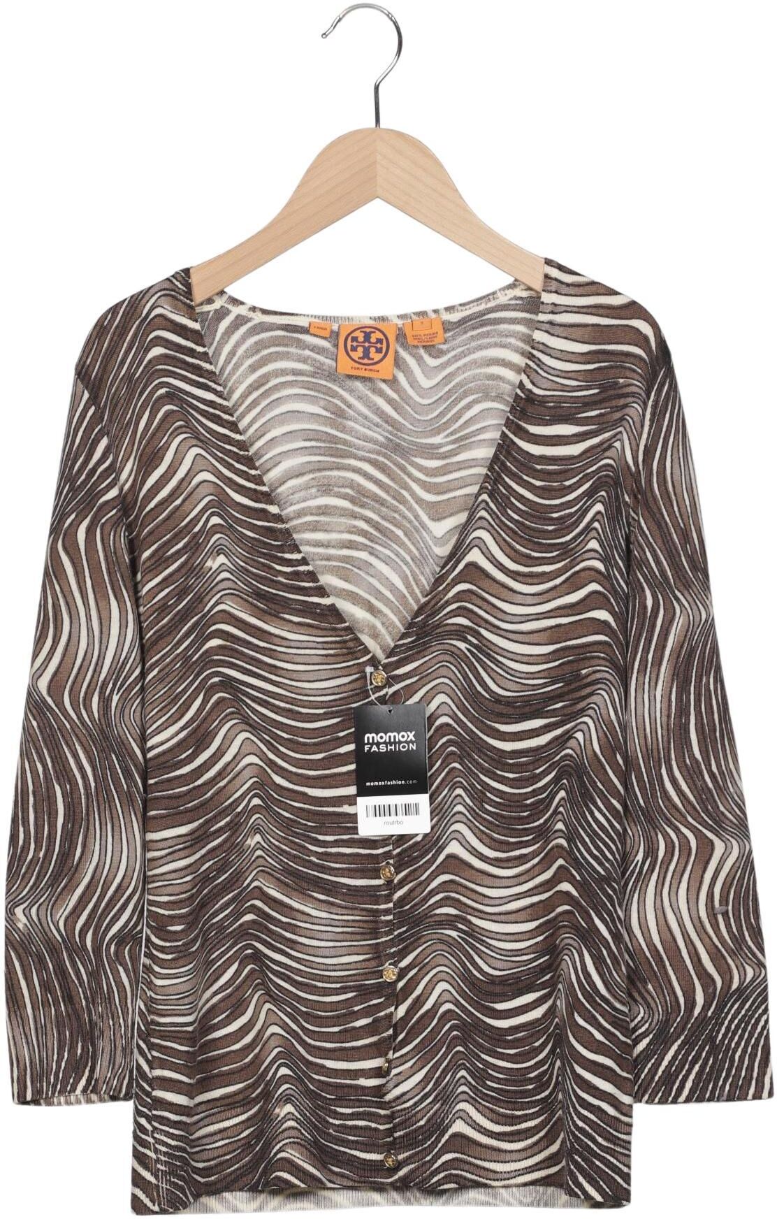 Tory Burch Damen Strickjacke, Mehrfarbig, Gr. S, Merino - Second Hand
