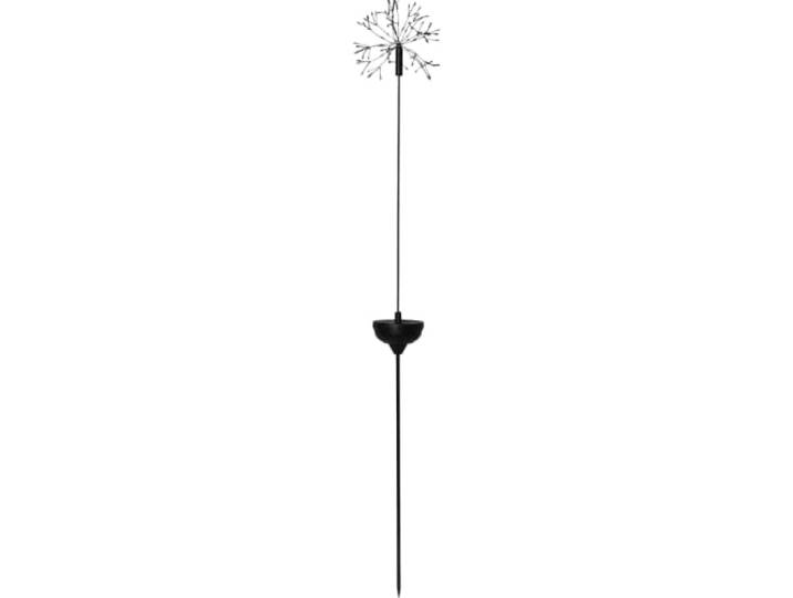 LED Solar Firework , zwart, roestvrij staal